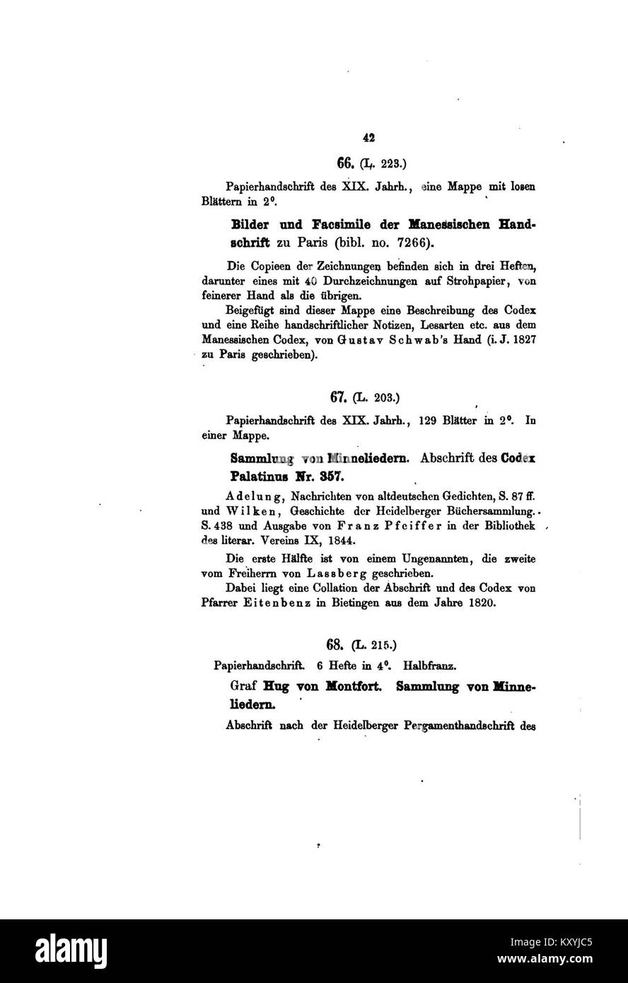 A manuscript from the Fürstenbergische Hofbibliothek collection ...
