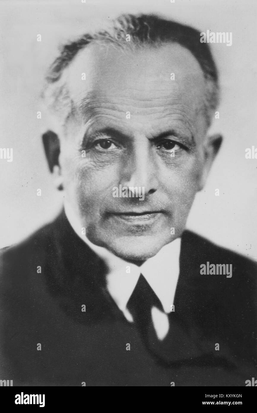 Hans Ehrenberg portrait Stock Photo - Alamy