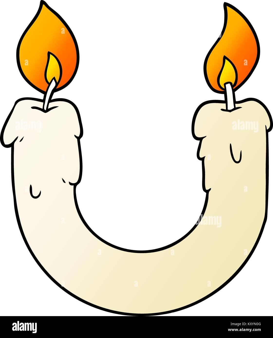 burning the candle at both ends cartoon Stock Vector Image & Art Alamy