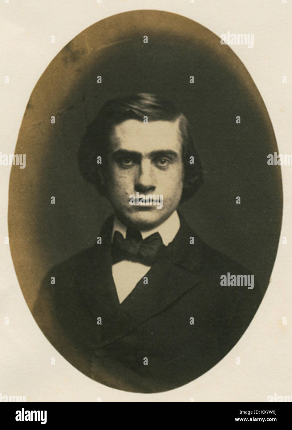 1856 Graduation A portrait photograph of Henry Billings Brown at age 19 or 20, taken in ...