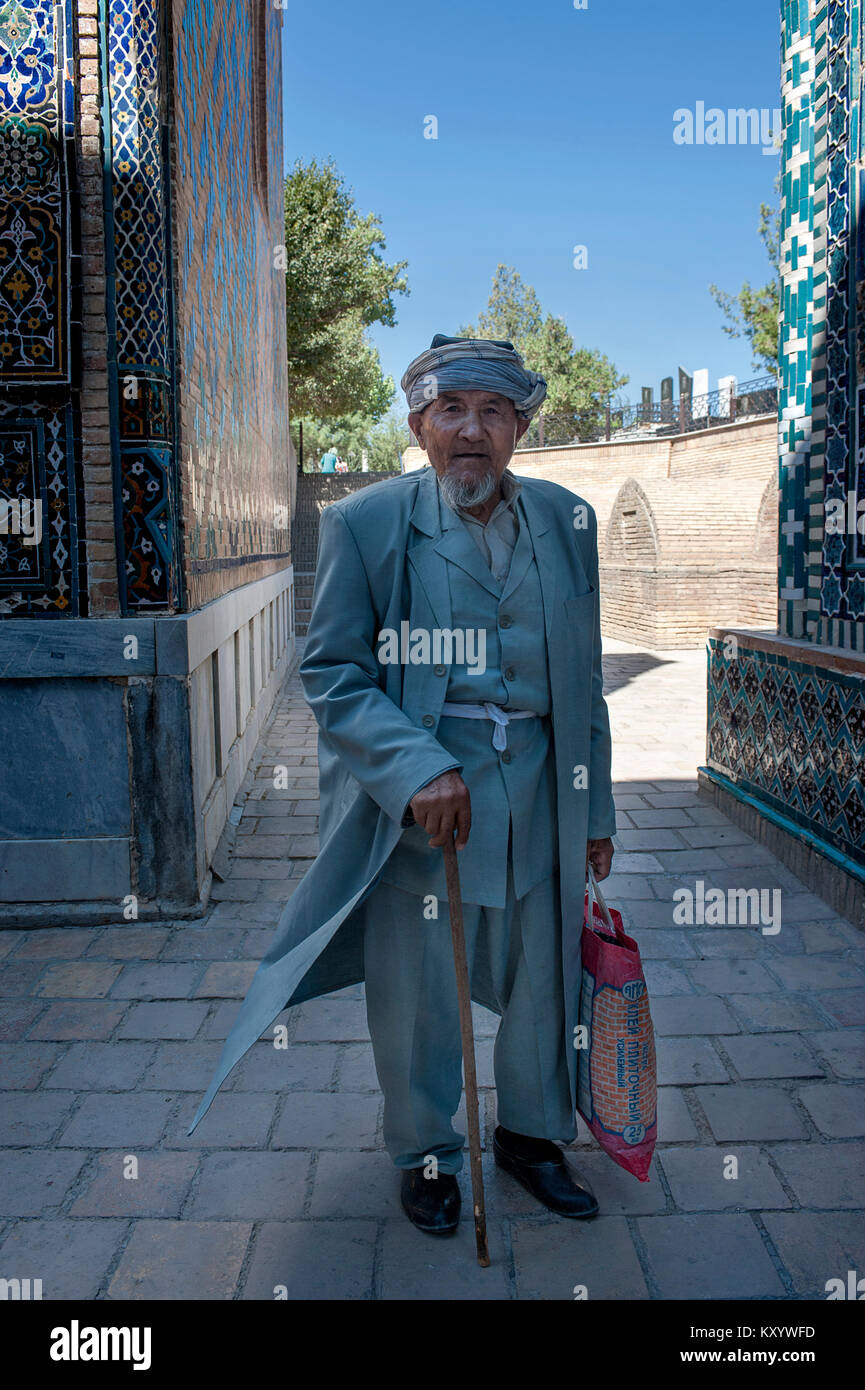Uzbeki man Stock Photo