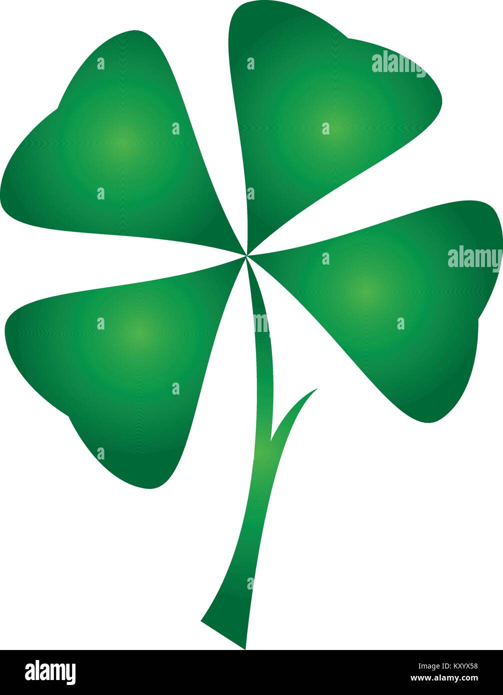 Isolated traditional clover Stock Vector Image & Art - Alamy