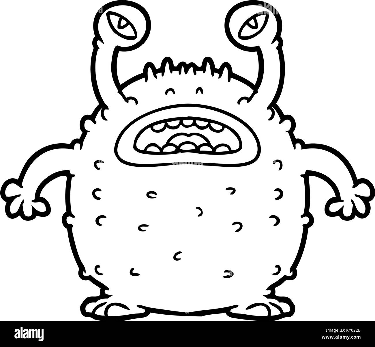grumpy cartoon alien Stock Vector Image & Art - Alamy