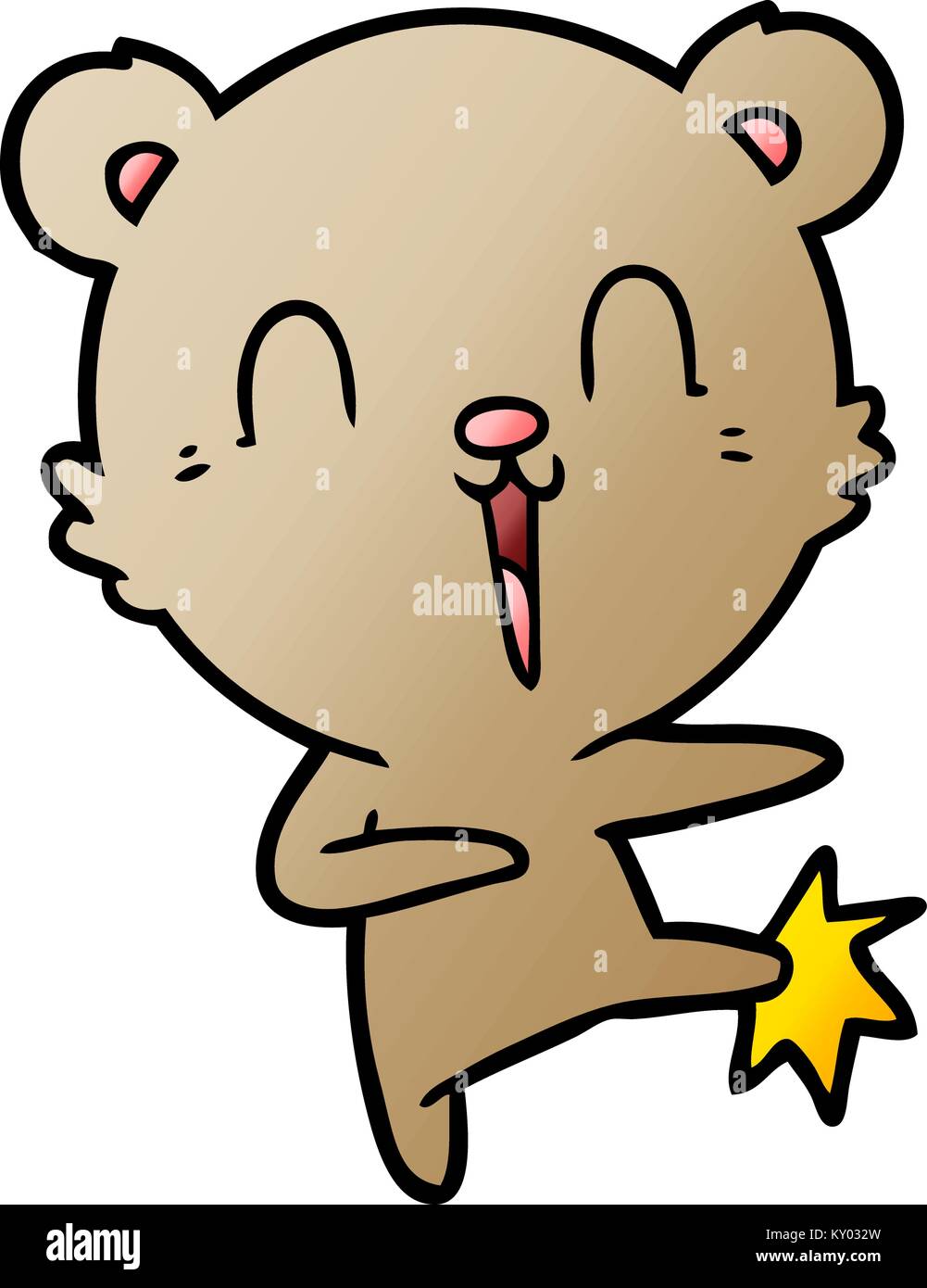 bear cartoon character Stock Vector Image & Art - Alamy
