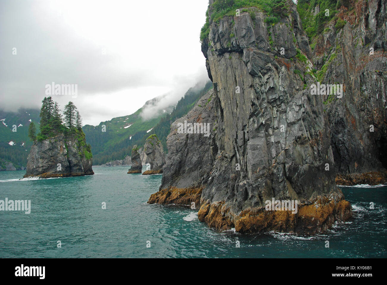Porcupine bay in Kenai Fjords National Park in Alaska Stock Photo Alamy