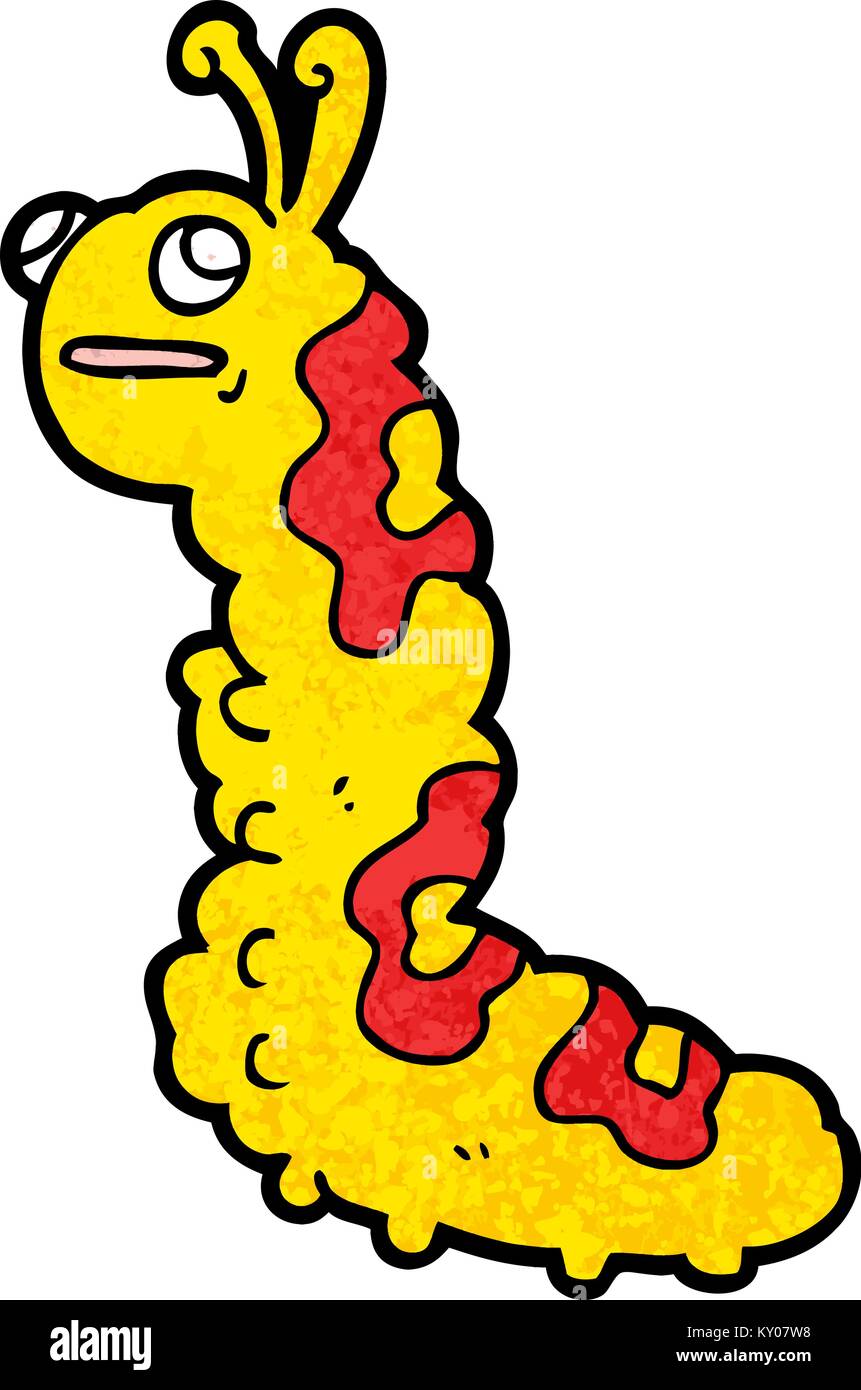 funny cartoon caterpillar Stock Vector Image & Art - Alamy
