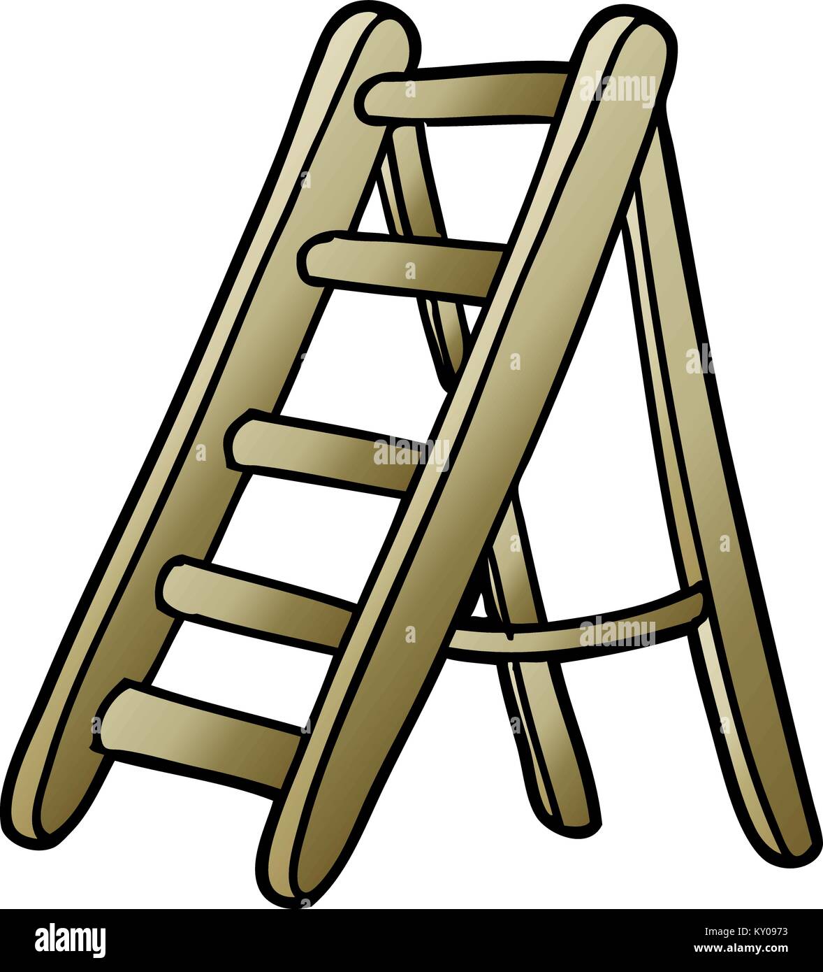 cartoon ladder Stock Vector Image & Art Alamy