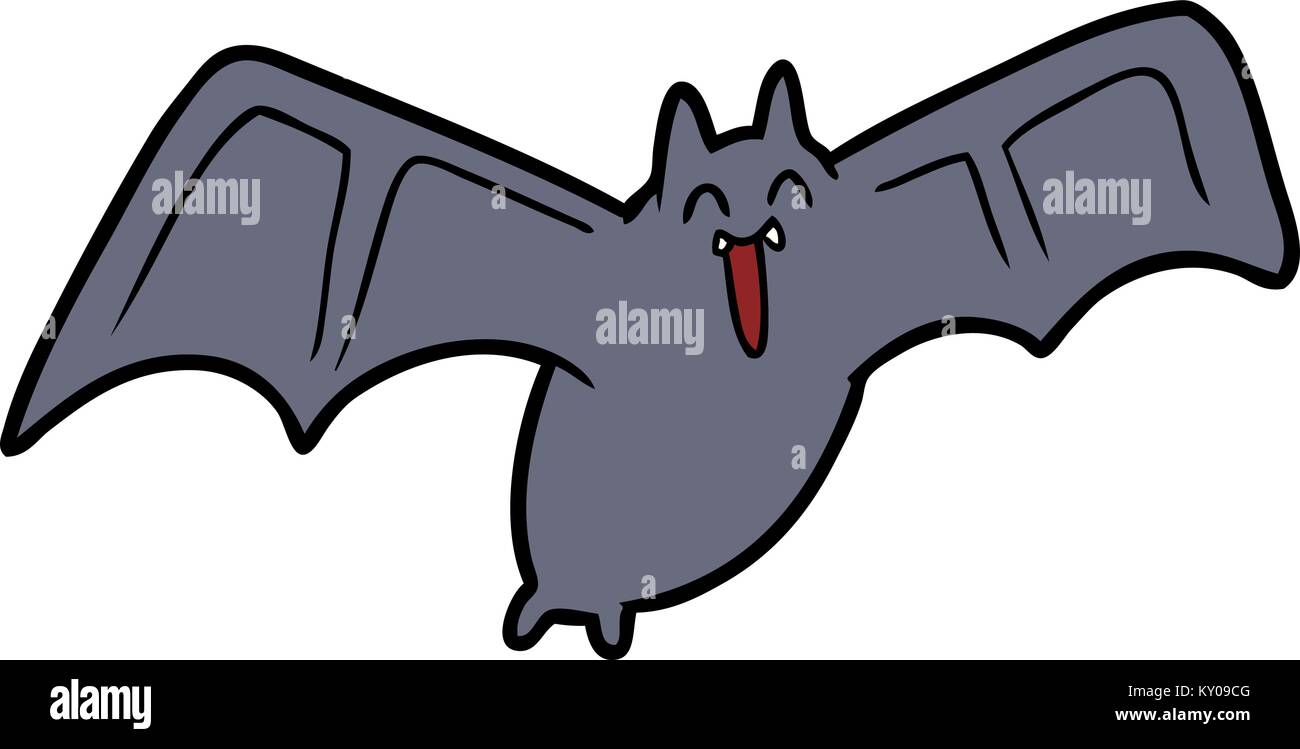 spooky cartoon bat Stock Vector Image & Art Alamy