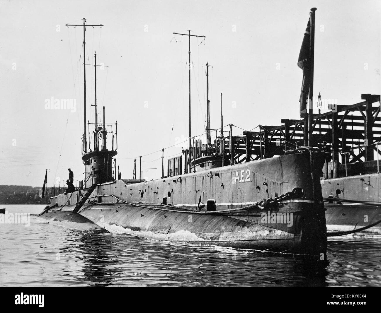 HMAS AE2 Sydney Stock Photo Alamy
