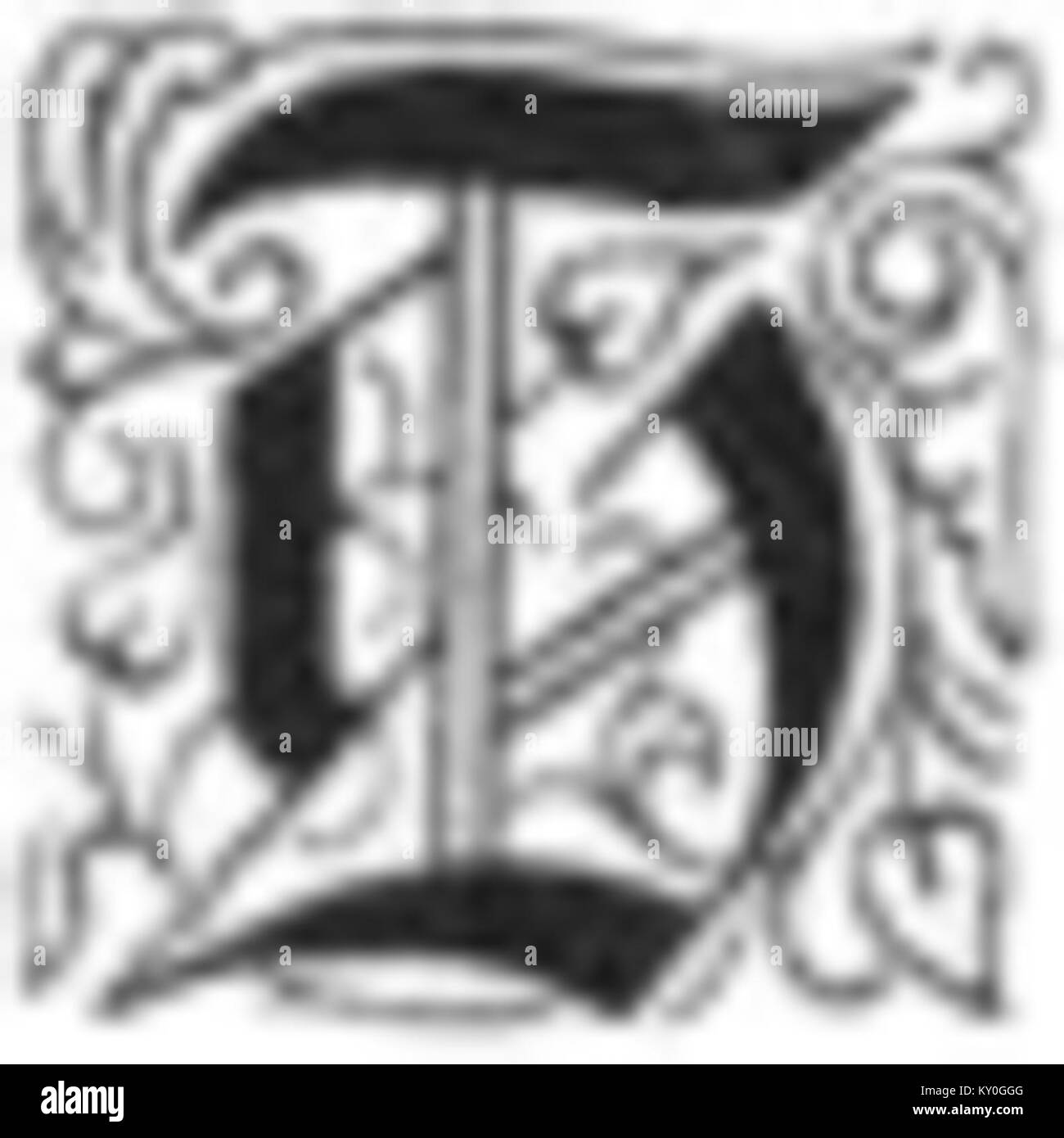 Fancy Letter H (2 Stock Photo - Alamy