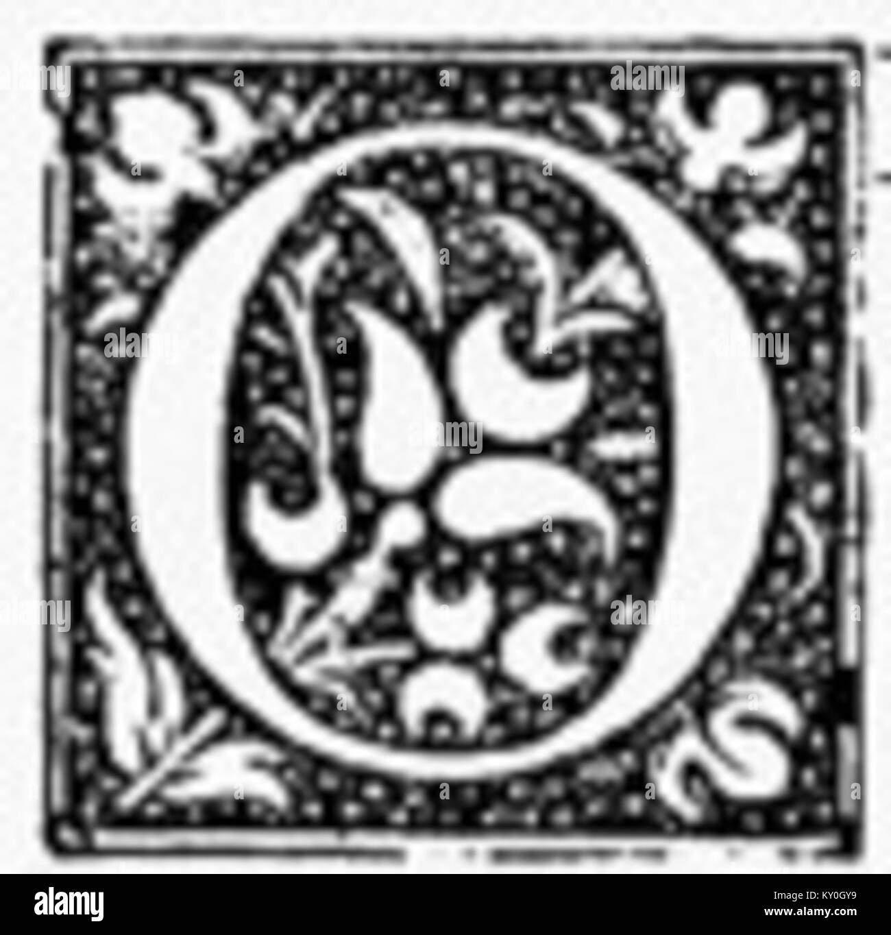 Fancy Letter O Image (3 Stock Photo - Alamy