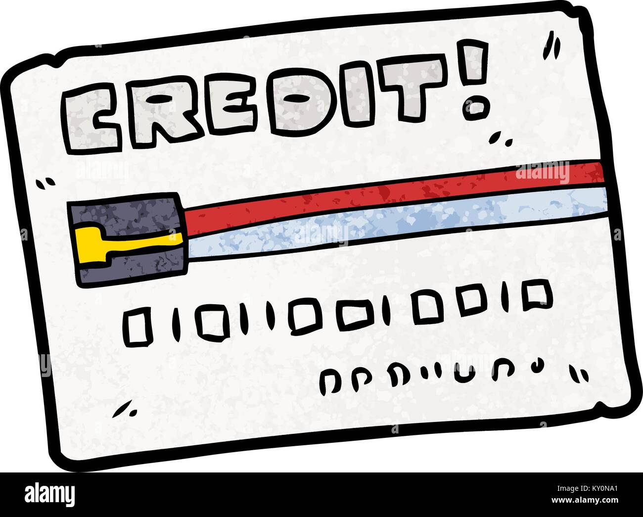 cartoon credit card Stock Vector Image & Art - Alamy