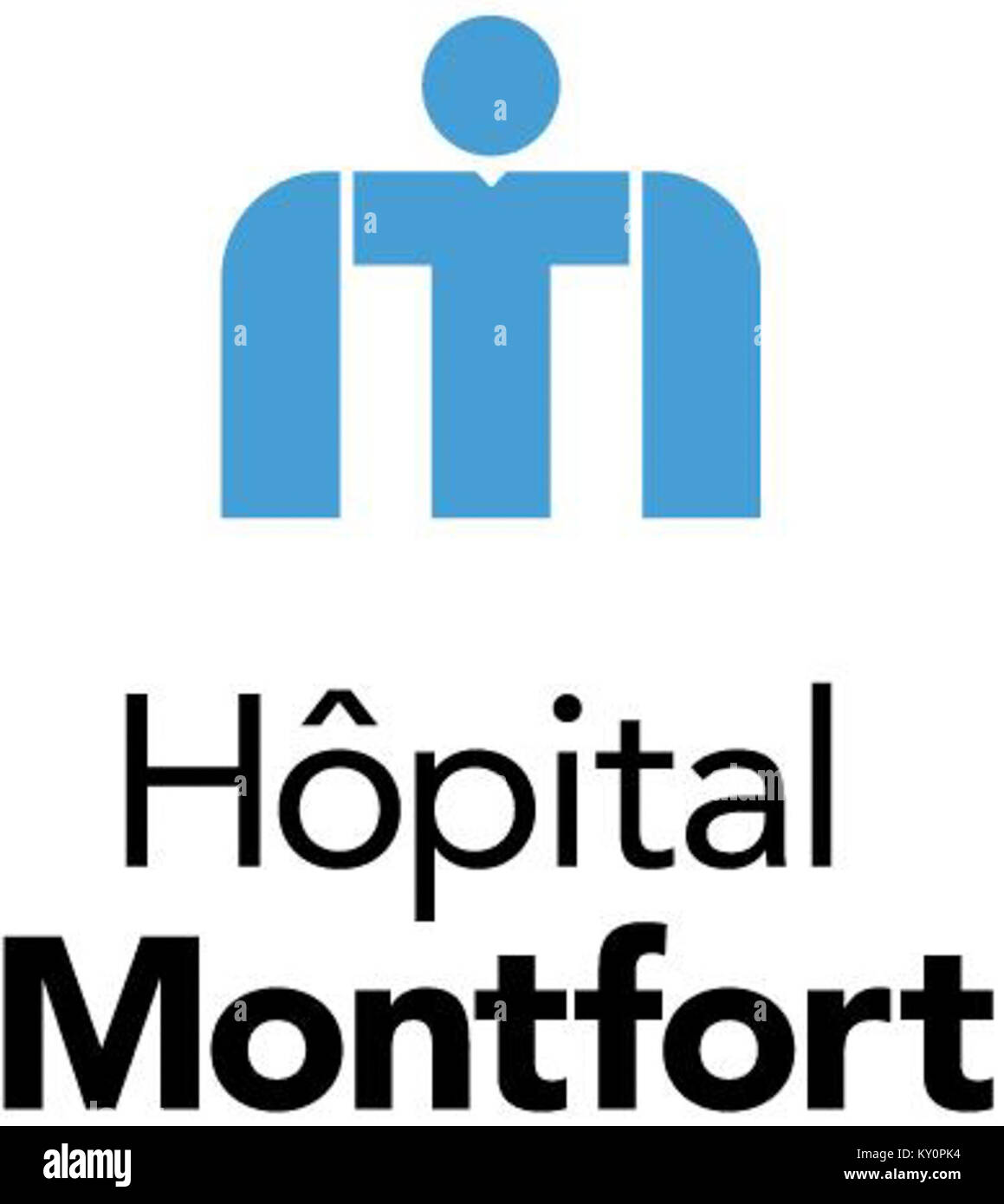 Hôpital Montfort Hospital Logo Stock Photo - Alamy