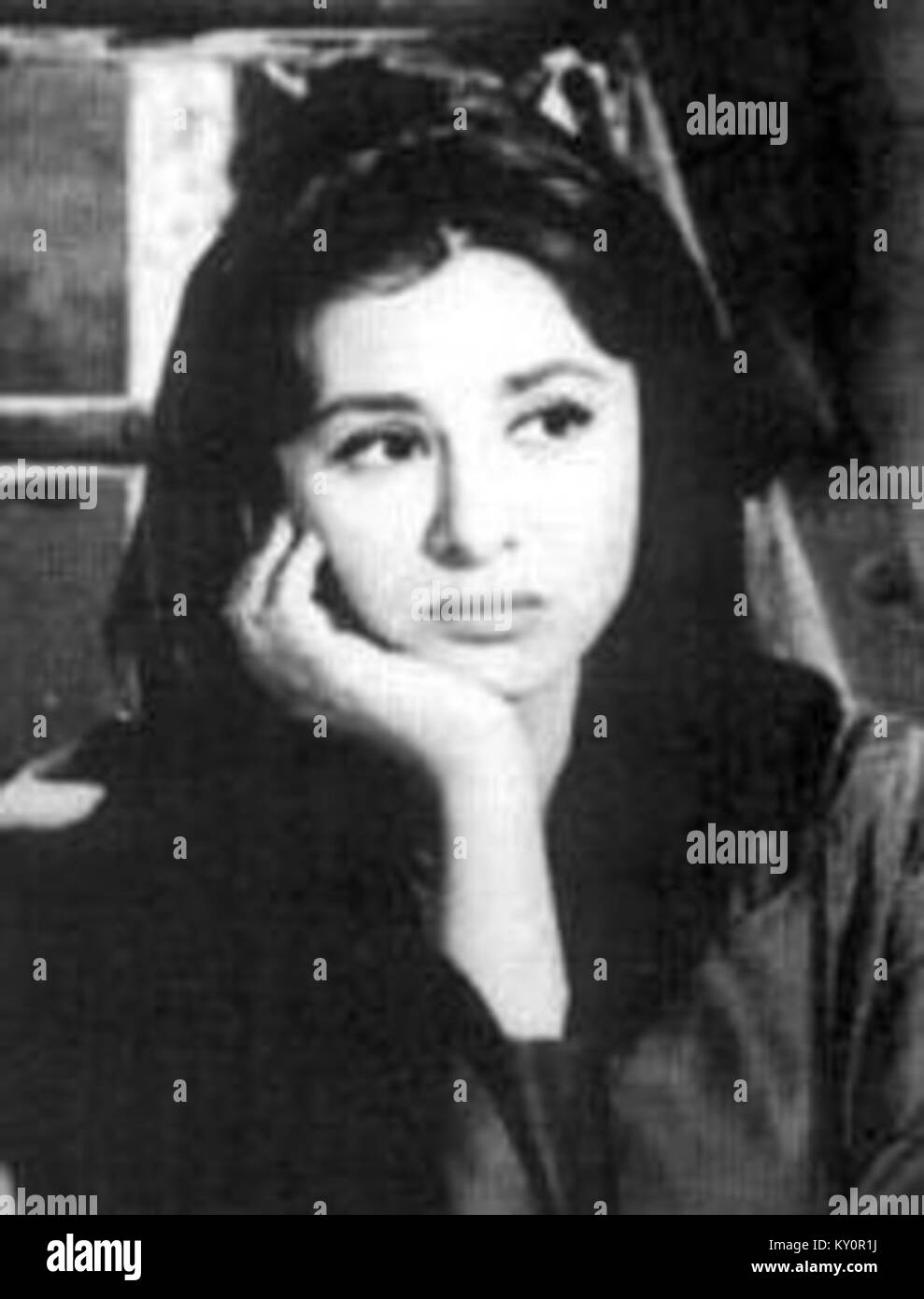Faten Hamama was an iconic Egyptian actress, often referred to as the 'Lady of the Arabic Screen,' known for her roles in classic Egyptian cinema from the 1950s to the 1970s, celebrated for her acting skills and cultural contributions to the film industry. Stock Photo