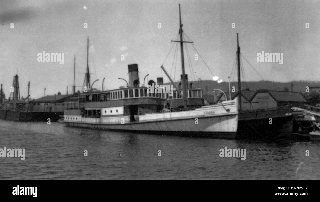 Public passenger ferry service Black and White Stock Photos & Images ...