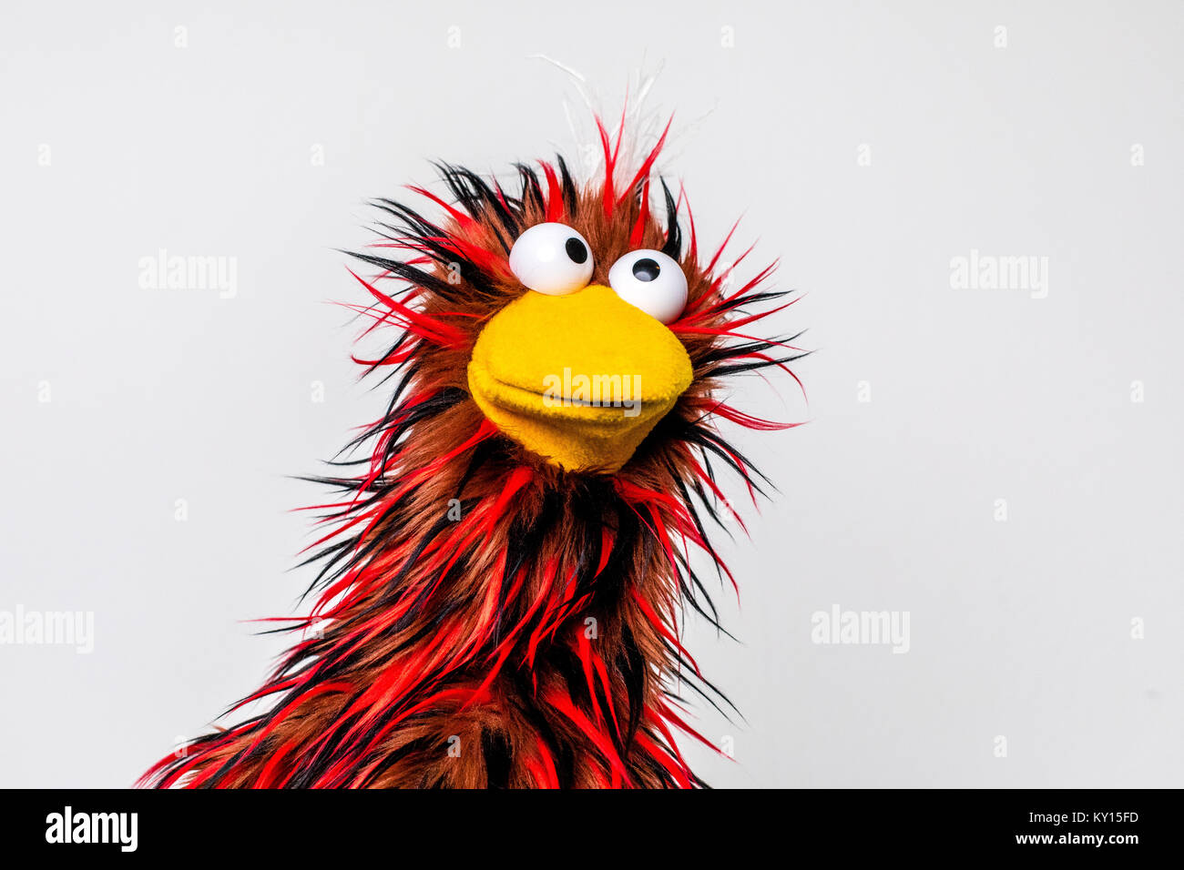 Izza Shultz PORTRAIT OF SHULTZ THE PUPPET Stock Photo - Alamy