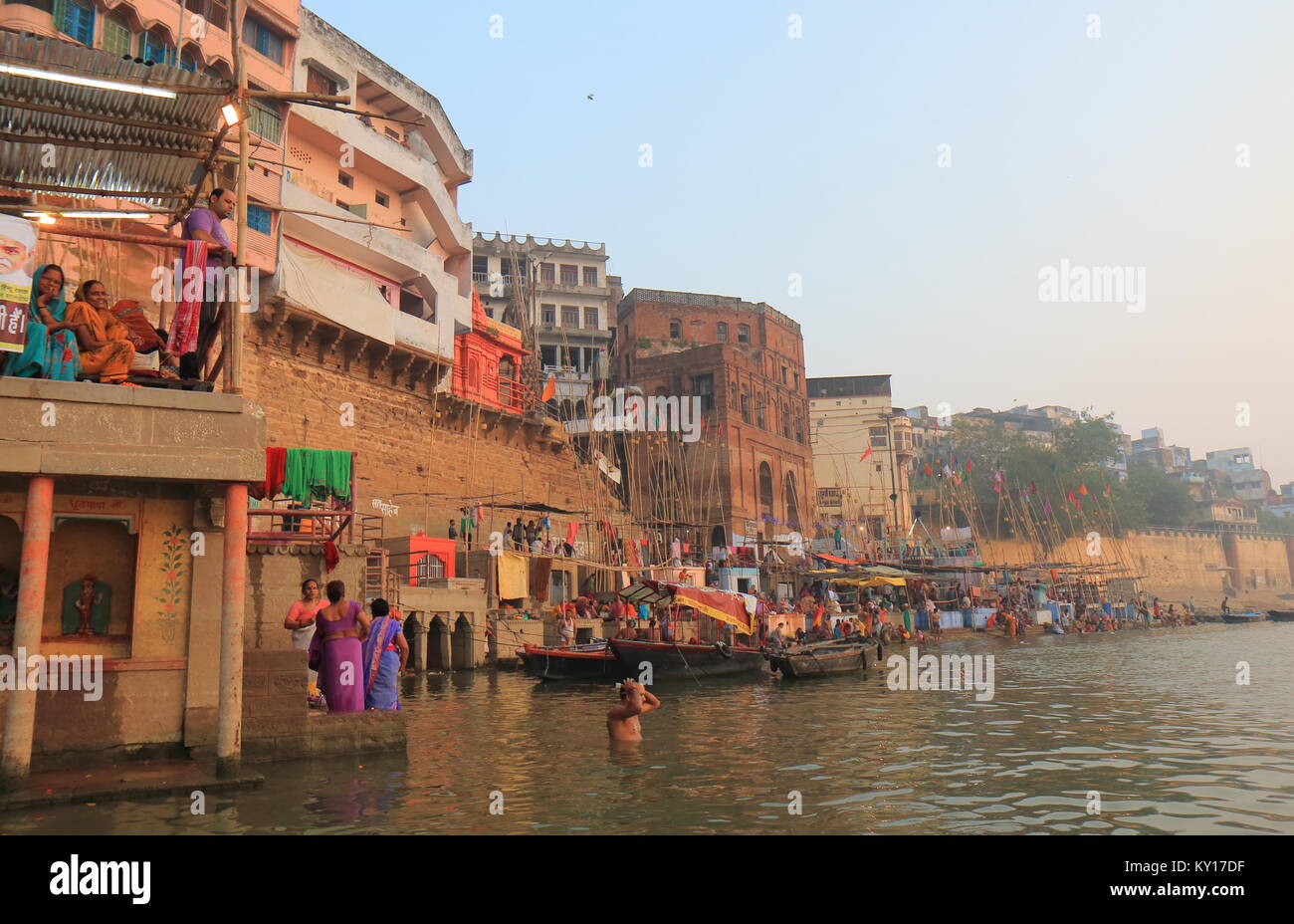 Panchganga ghat varanasi hi-res stock photography and images - Alamy