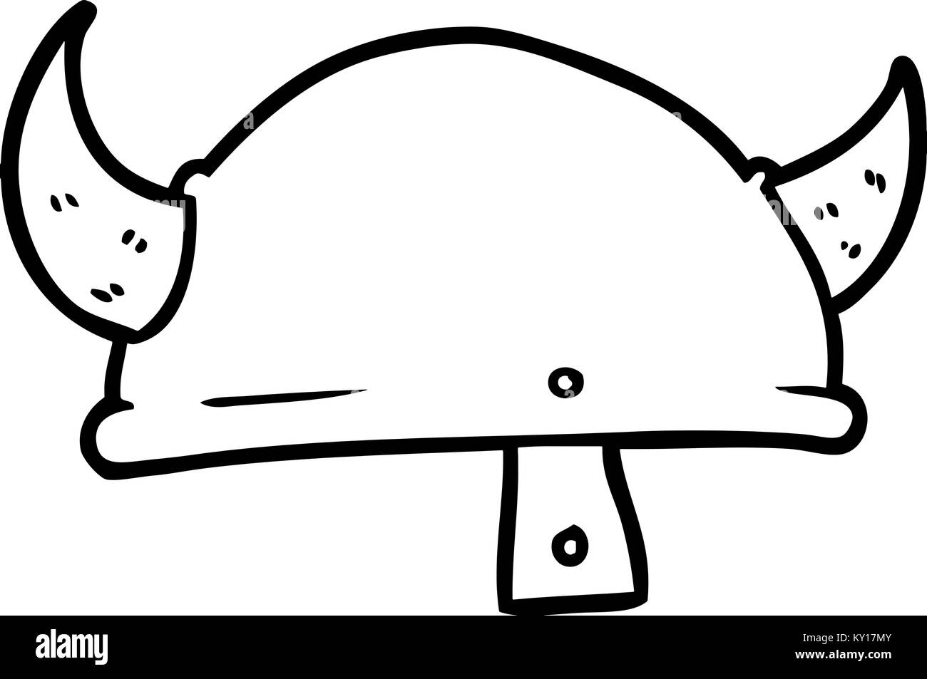 cartoon viking helmet Stock Vector Image & Art Alamy