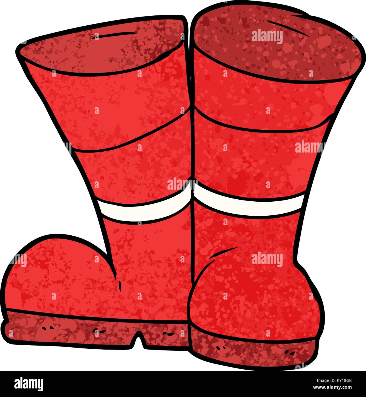 wellington boots cartoon Stock Vector Image & Art Alamy