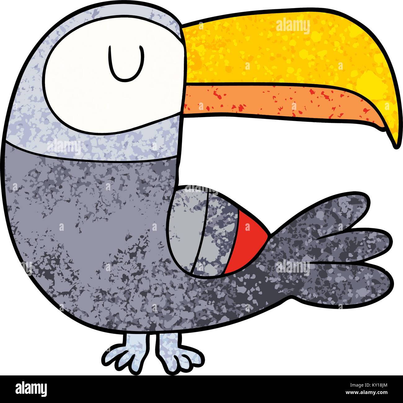 Doodle toucan Stock Vector Images - Alamy