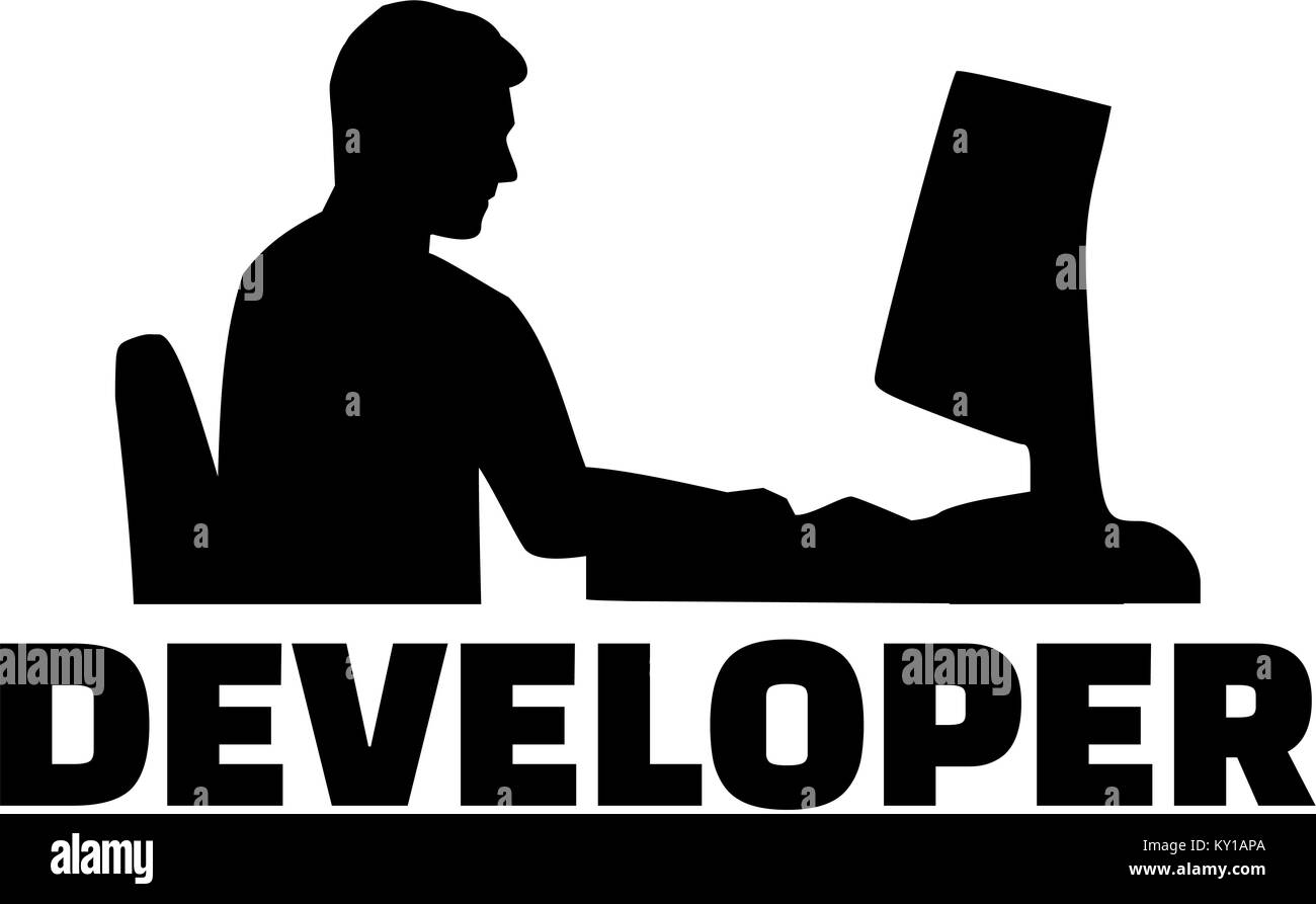 Software developer Black and White Stock Photos & Images - Alamy