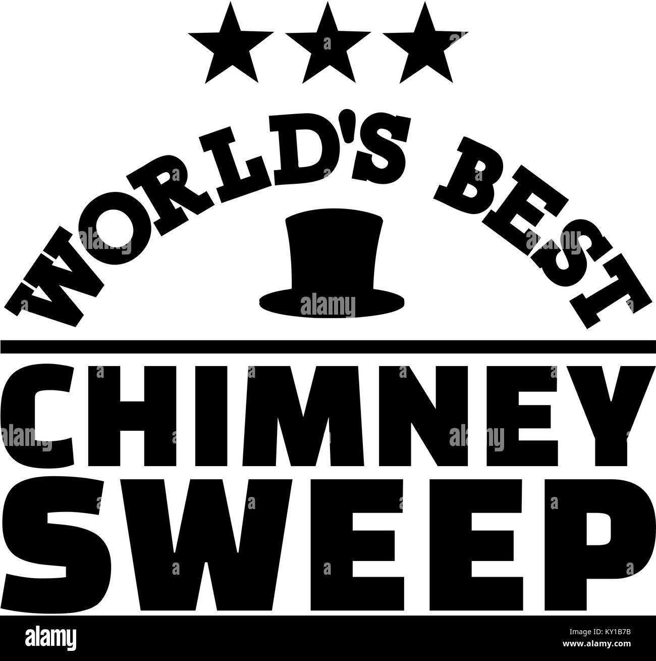 Worlds best Chimney sweep Stock Photo Alamy