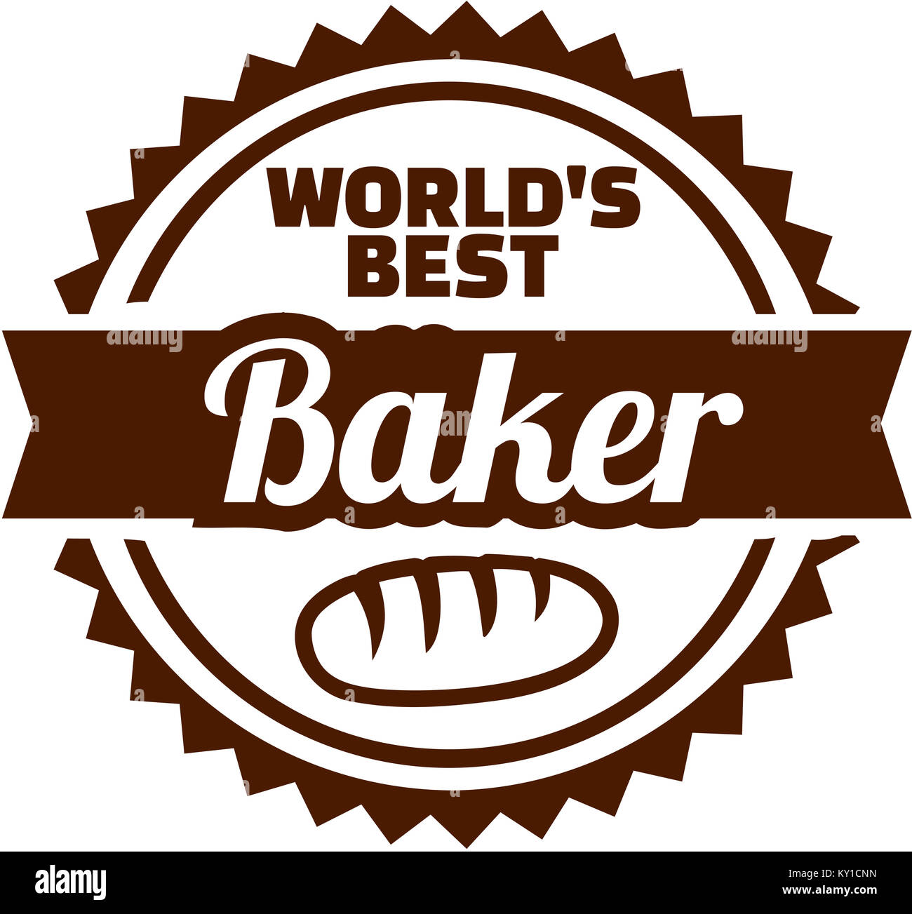 Worlds best Baker Stock Photo Alamy