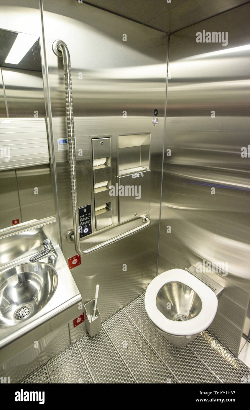 Public toilet in Zurich Stock Photo - Alamy