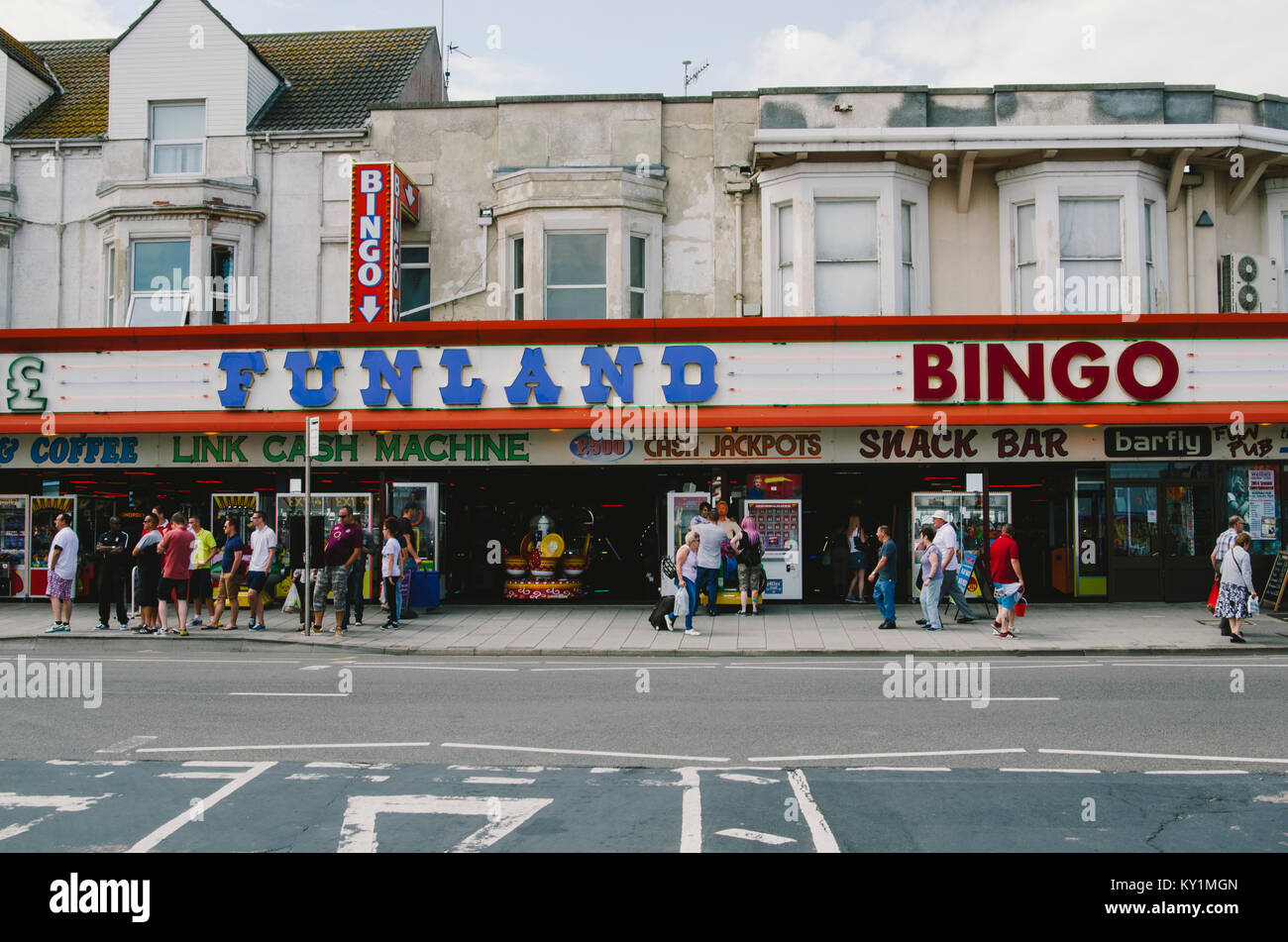 Skegness Seaside Resort, Lincolnshire, England. Stock Photo