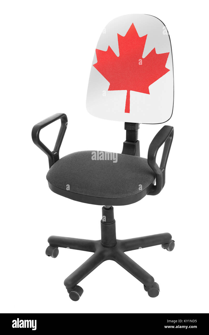 Canadian flag chair hires stock photography and images Alamy