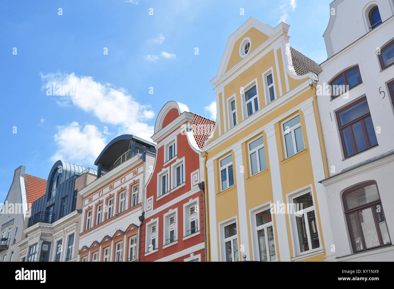 Rostock Old Town, Germany Stock Photo - Alamy