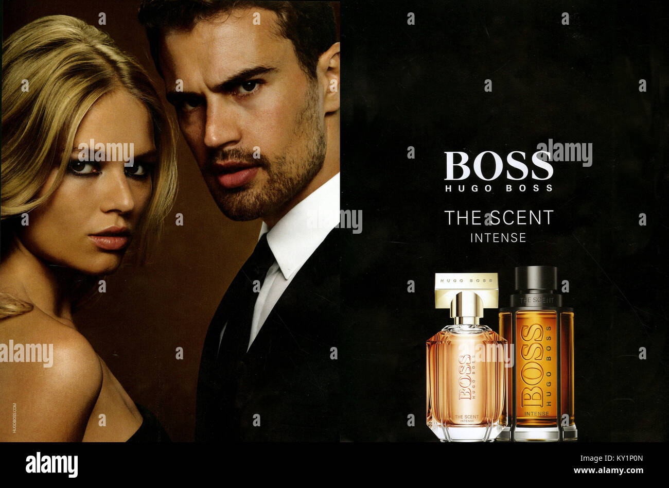 2010s UK Hugo Boss Magazine Advert Stock Photo - Alamy