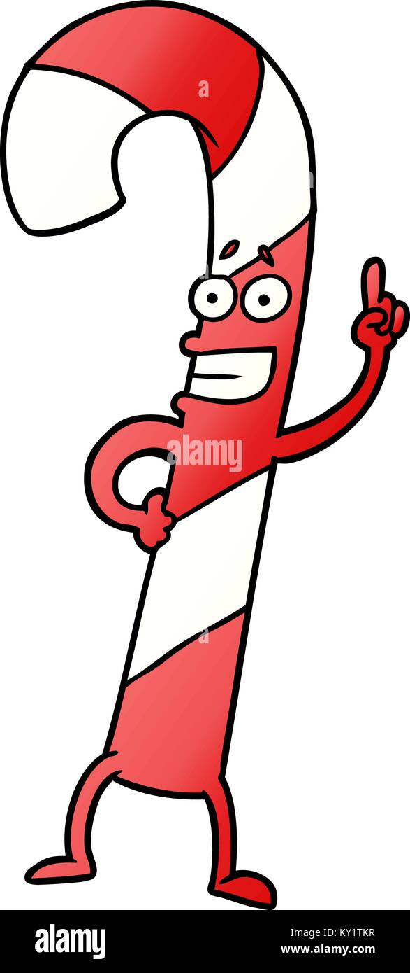 cartoon candy cane Stock Vector Image & Art Alamy