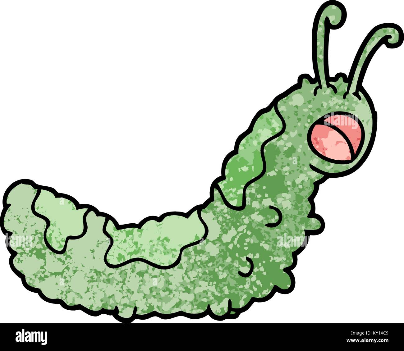 funny cartoon caterpillar Stock Vector Image & Art - Alamy