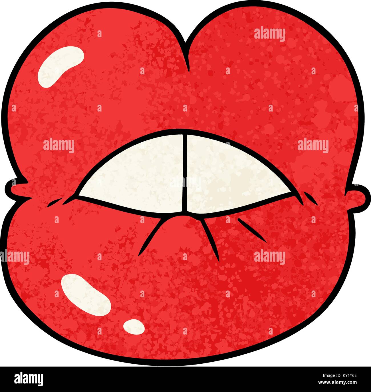 cartoon full lips Stock Vector Image & Art Alamy
