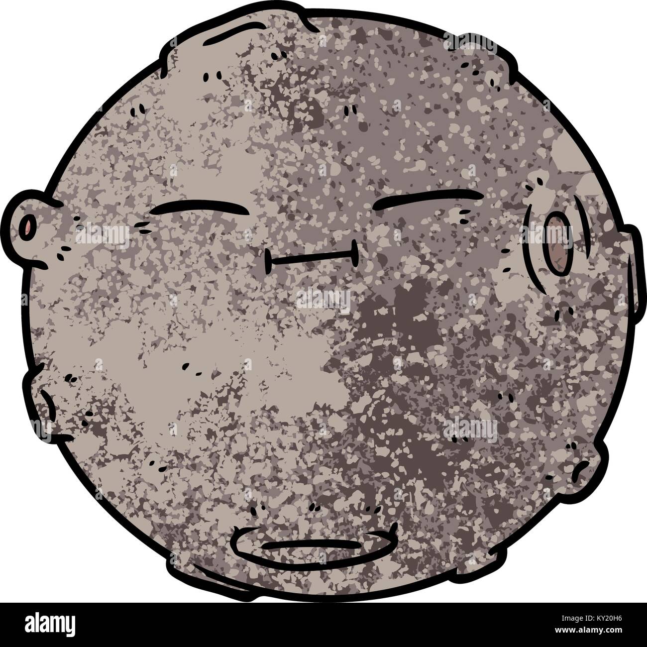 cartoon moon Stock Vector Image & Art - Alamy