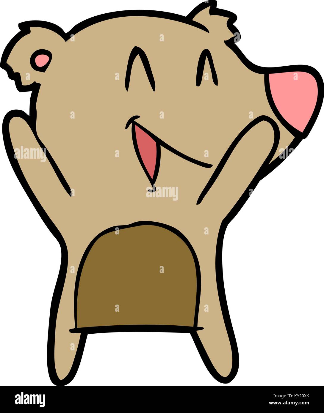 bear cartoon character Stock Vector Image & Art - Alamy