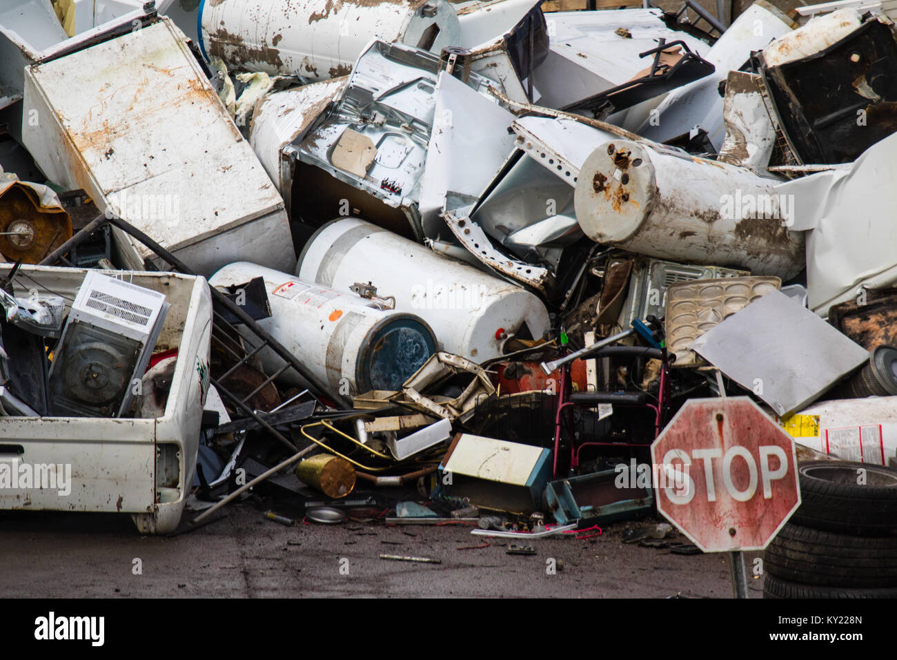 metal recyclers doing the positive change in our waste system Stock ...