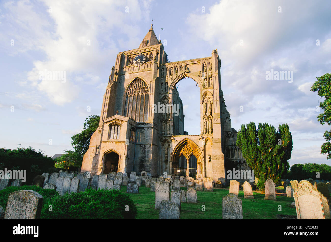 Crowland abbey hi-res stock photography and images - Alamy