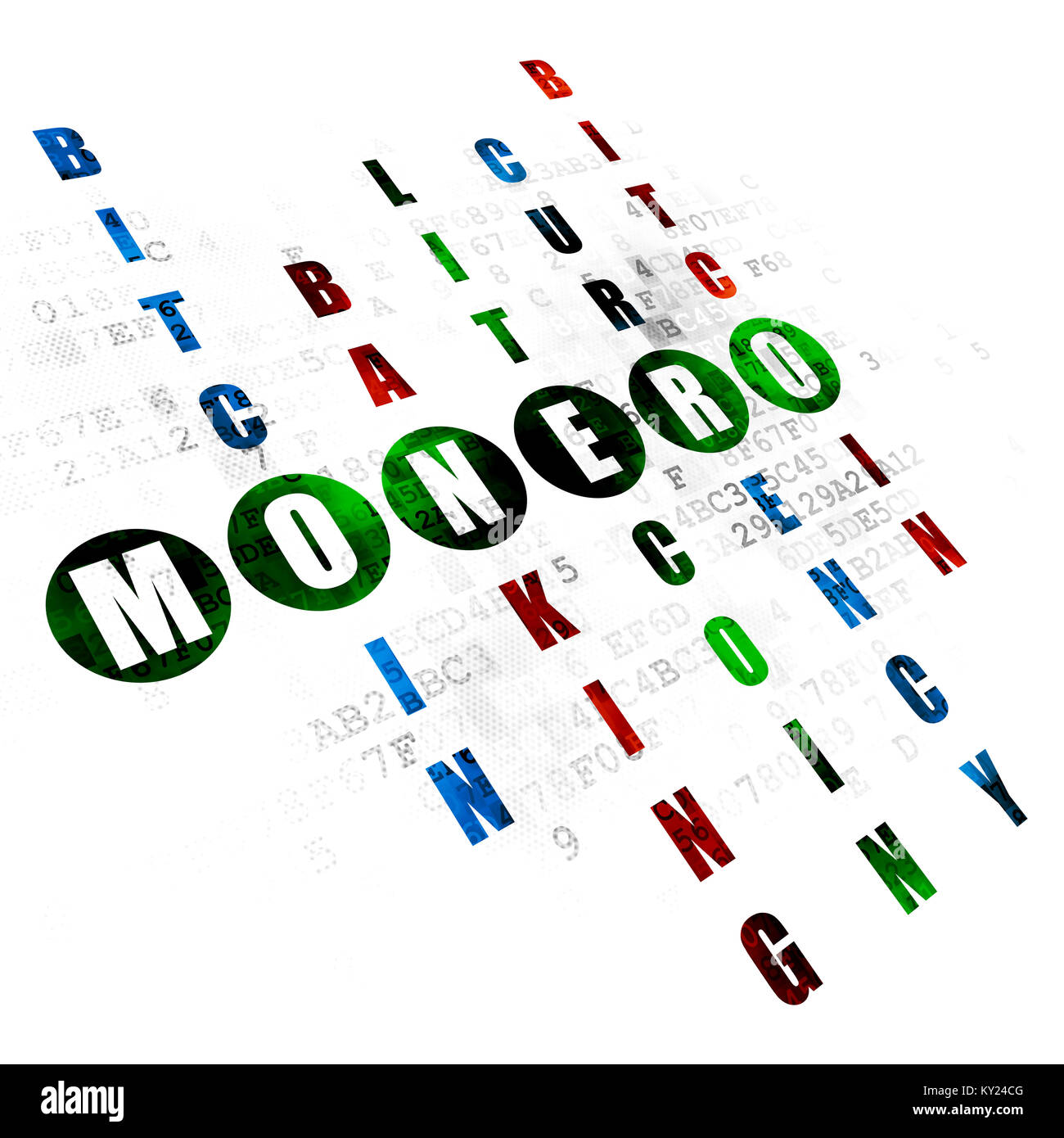 Monero cryptocurrency Cut Out Stock Images & Pictures - Page 2 - Alamy