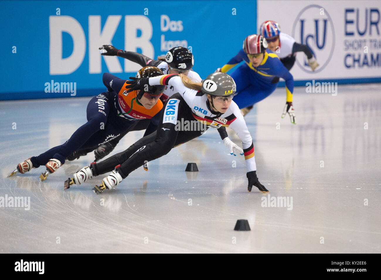 Germany S Anna Seidel Front In Action At The Women S 1500m Short Stock Photo Alamy