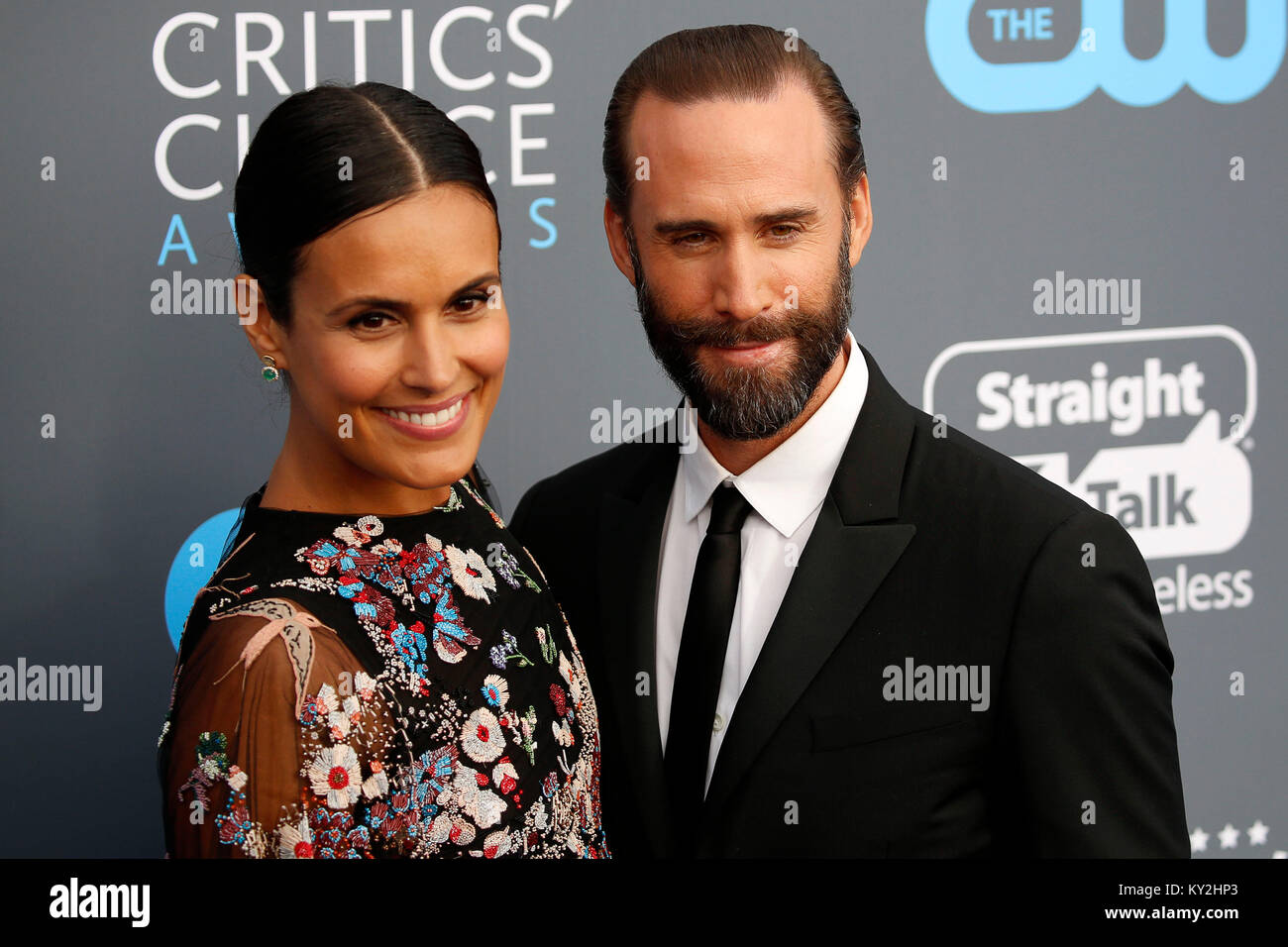 Maria Dolores Dieguez and Joseph Fiennes attend the 23rd Annual Critics