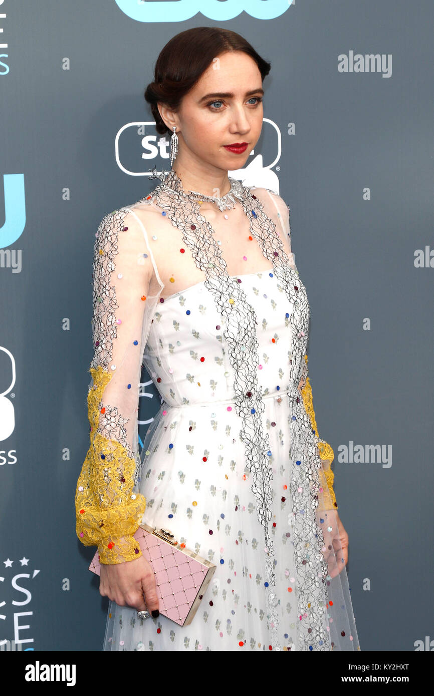 Santa Monica, USA. 11th Jan, 2018. Zoe Kazan attends the 23rd Annual