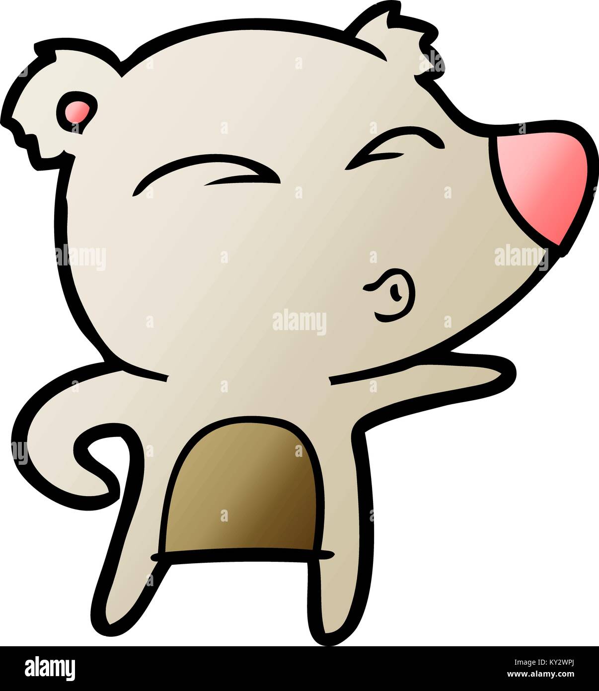 bear cartoon character Stock Vector Image & Art - Alamy