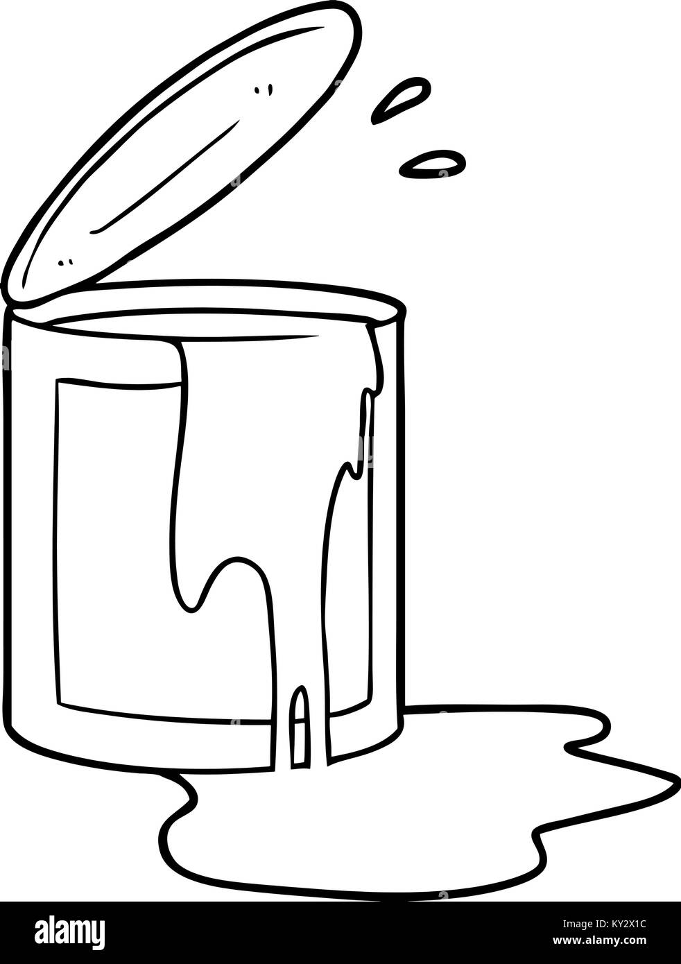 cartoon paint bucket Stock Vector Image & Art Alamy
