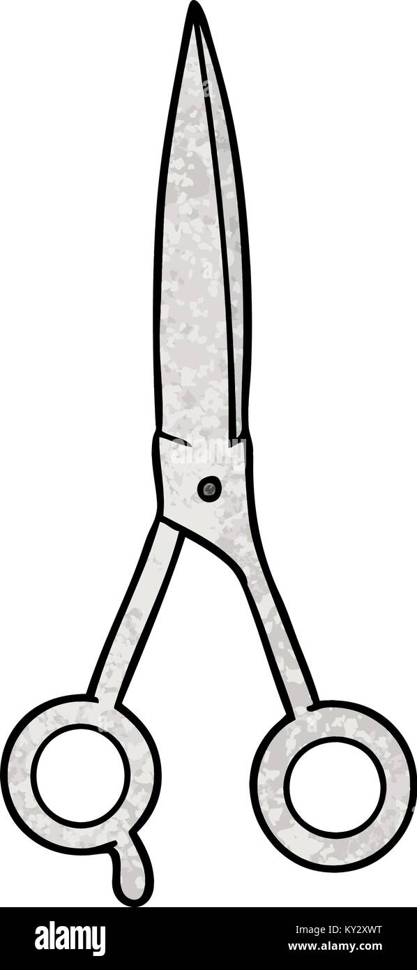Cartoon Barber Scissors Stock Vector Image Art Alamy