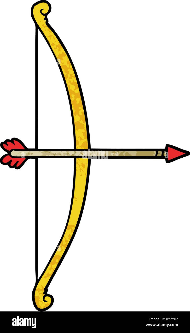 cartoon bow and arrow Stock Vector Image & Art - Alamy