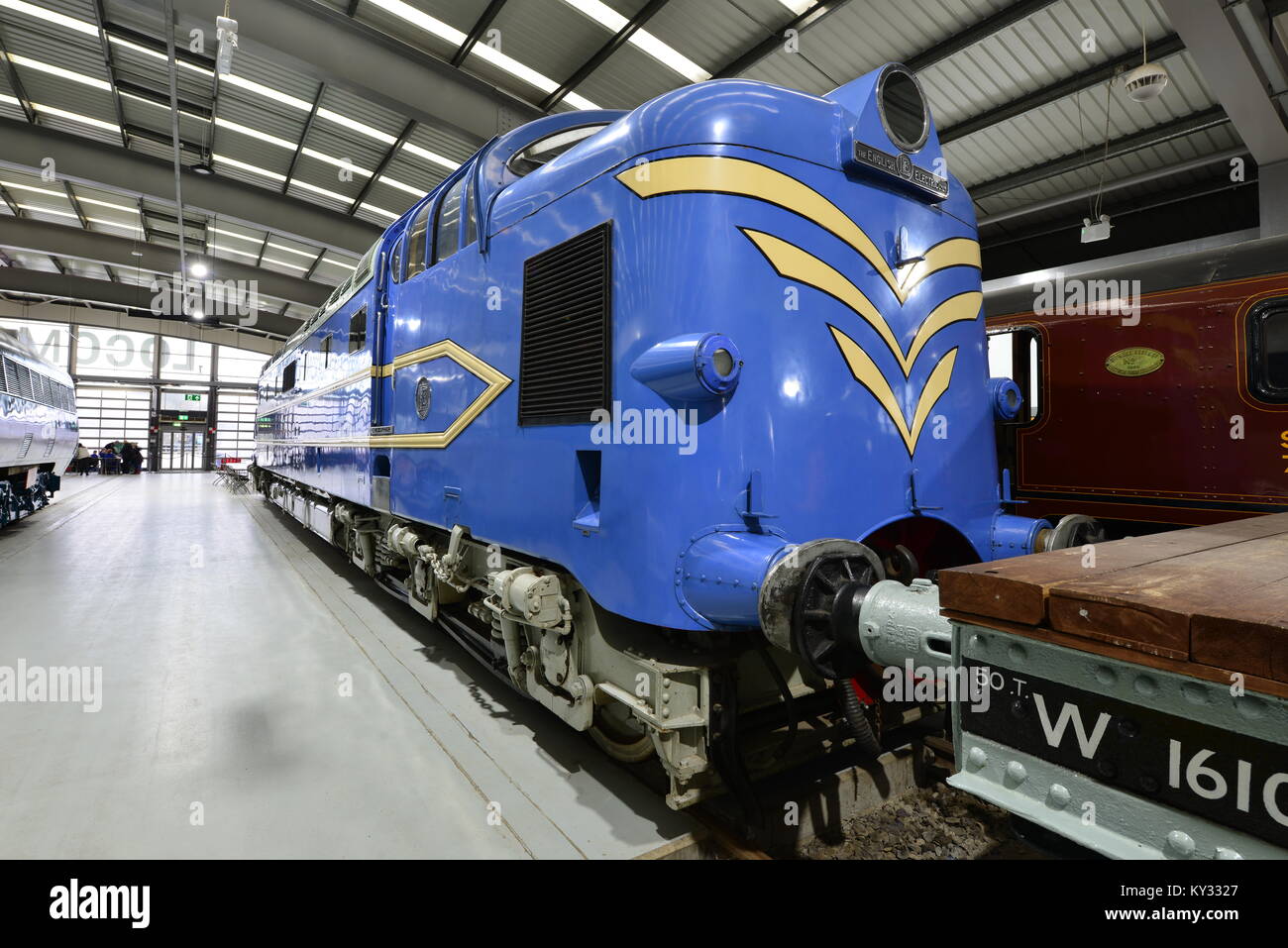 The class 55 deltic prototype stock photo alamy