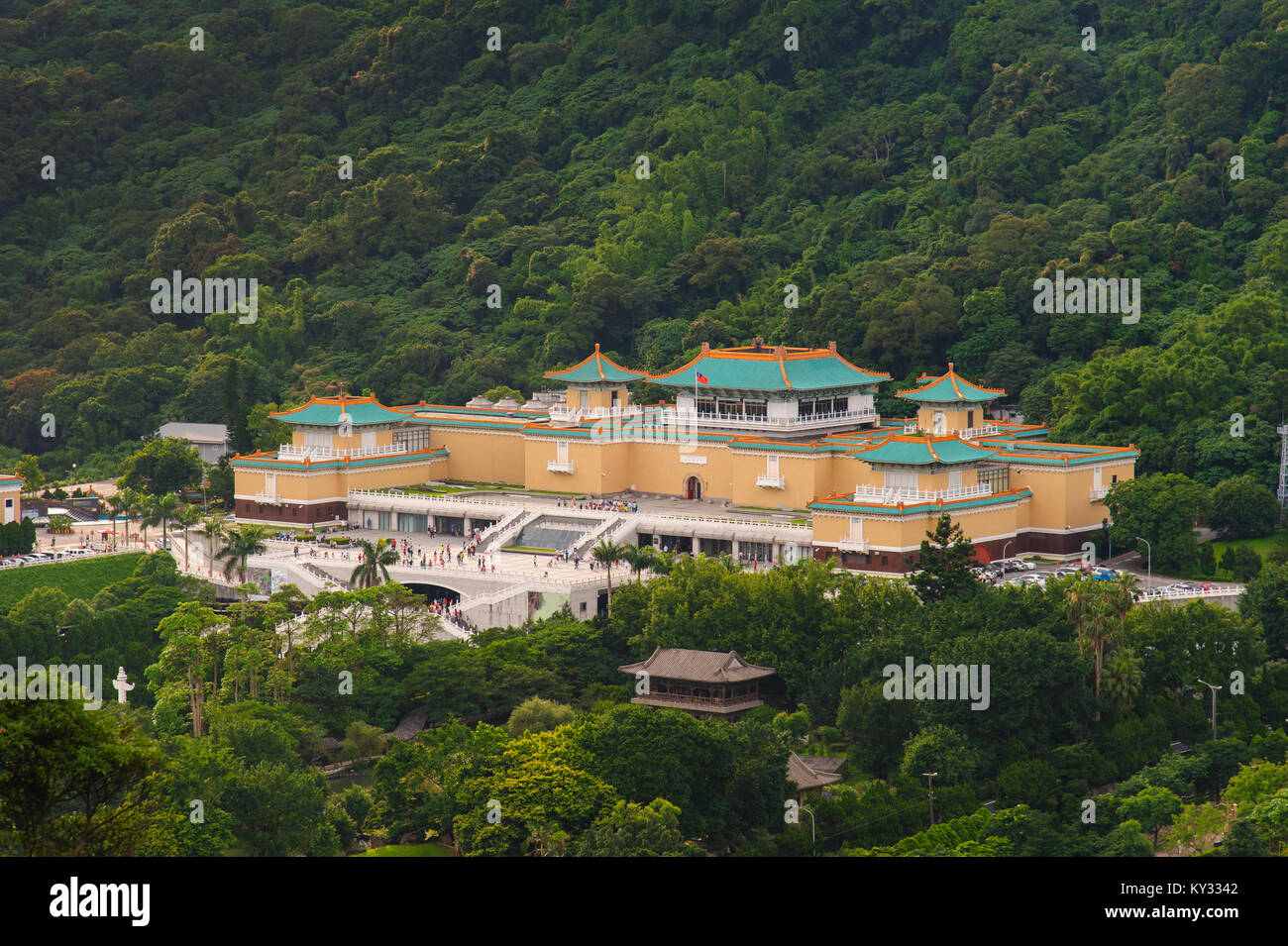 National Palace Museum in Taipei Stock Photo
