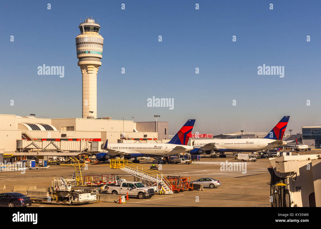 Hartsfield–Jackson Atlanta International Airport, Atlanta, USA. Stock Photo